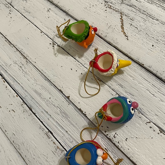 Sesame Street Christmas ornaments Ernie Big Bird Elmo Grover - Picture 10 of 11
